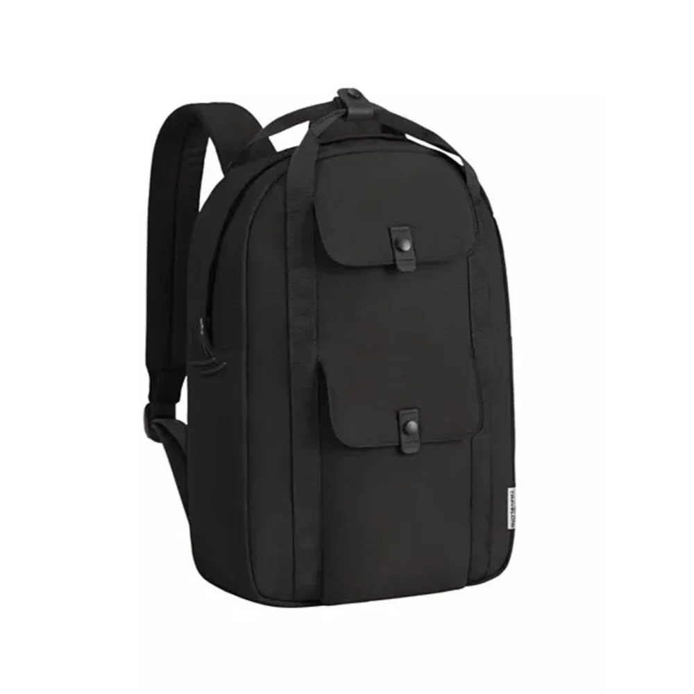 Travelon Origin Anti-Theft Daypack Black Men's Everyday Backpack - Sleek Bag